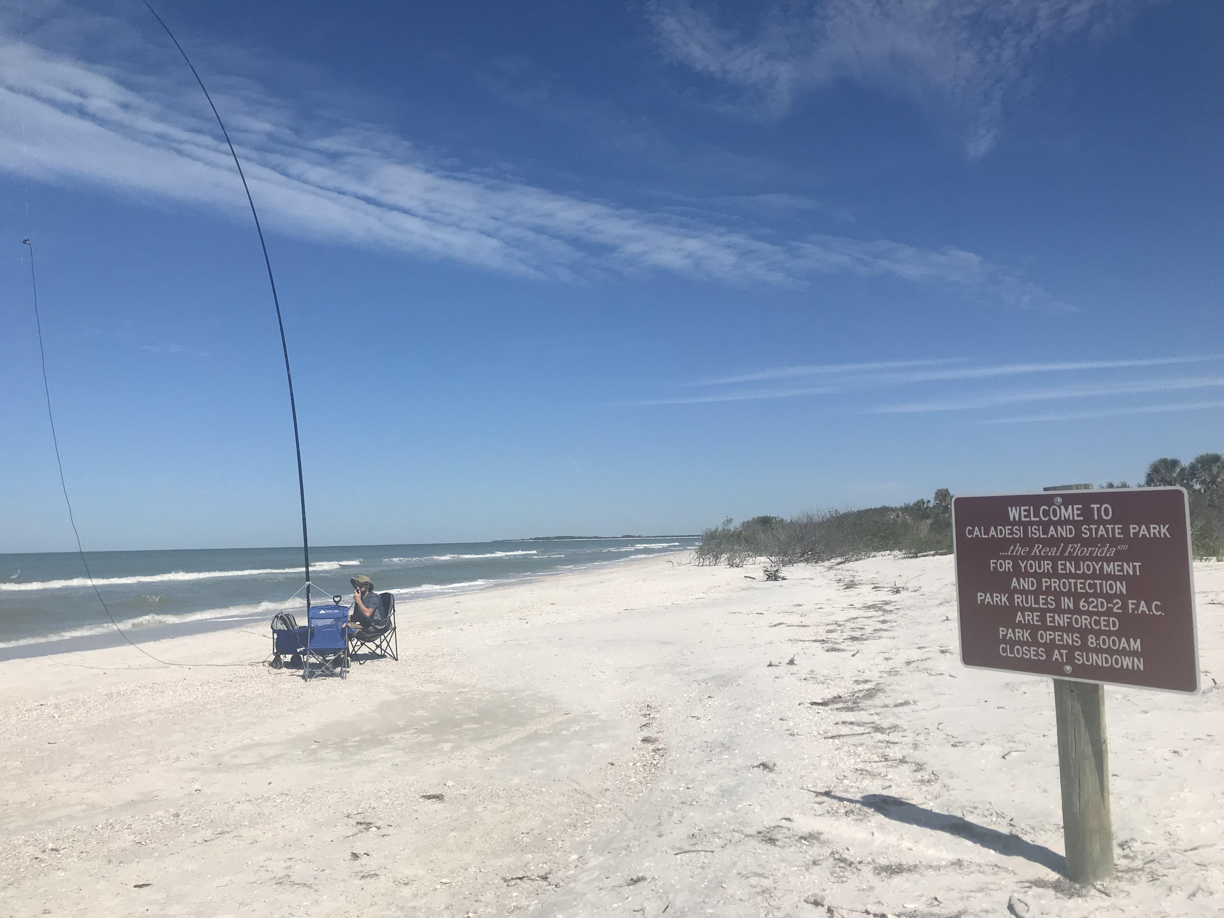 POTA K-1844 Caladesi Island State Park