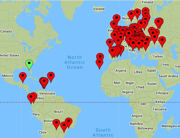 ARRL DX CW 2020 - 121 contacts