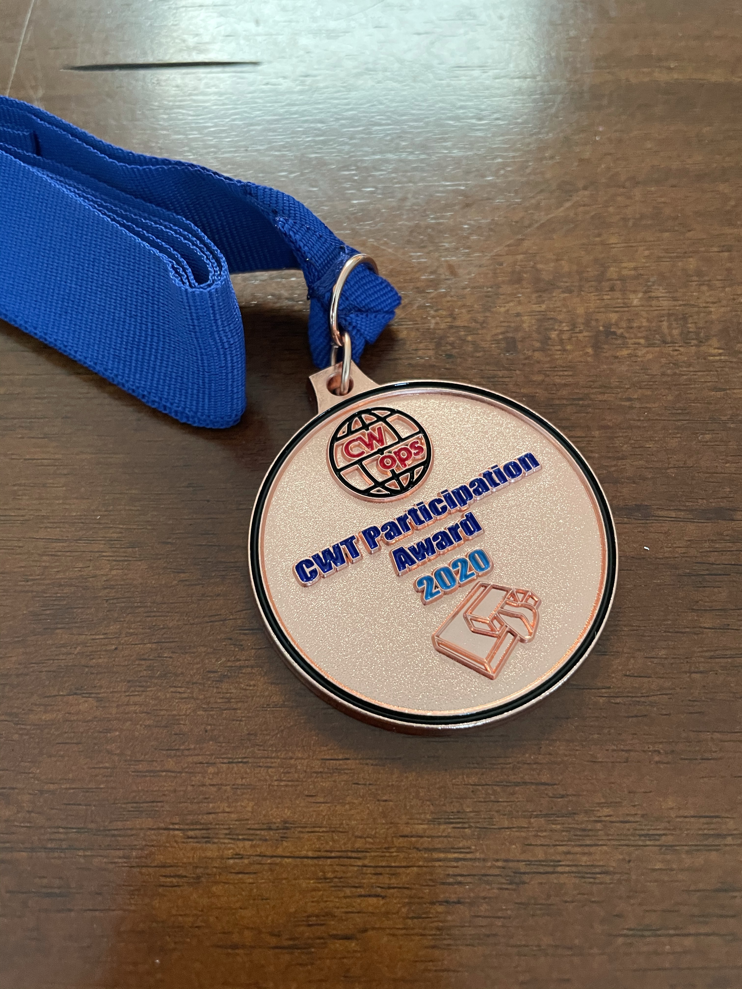 CWOPs CWT 2020 Bronze Medal